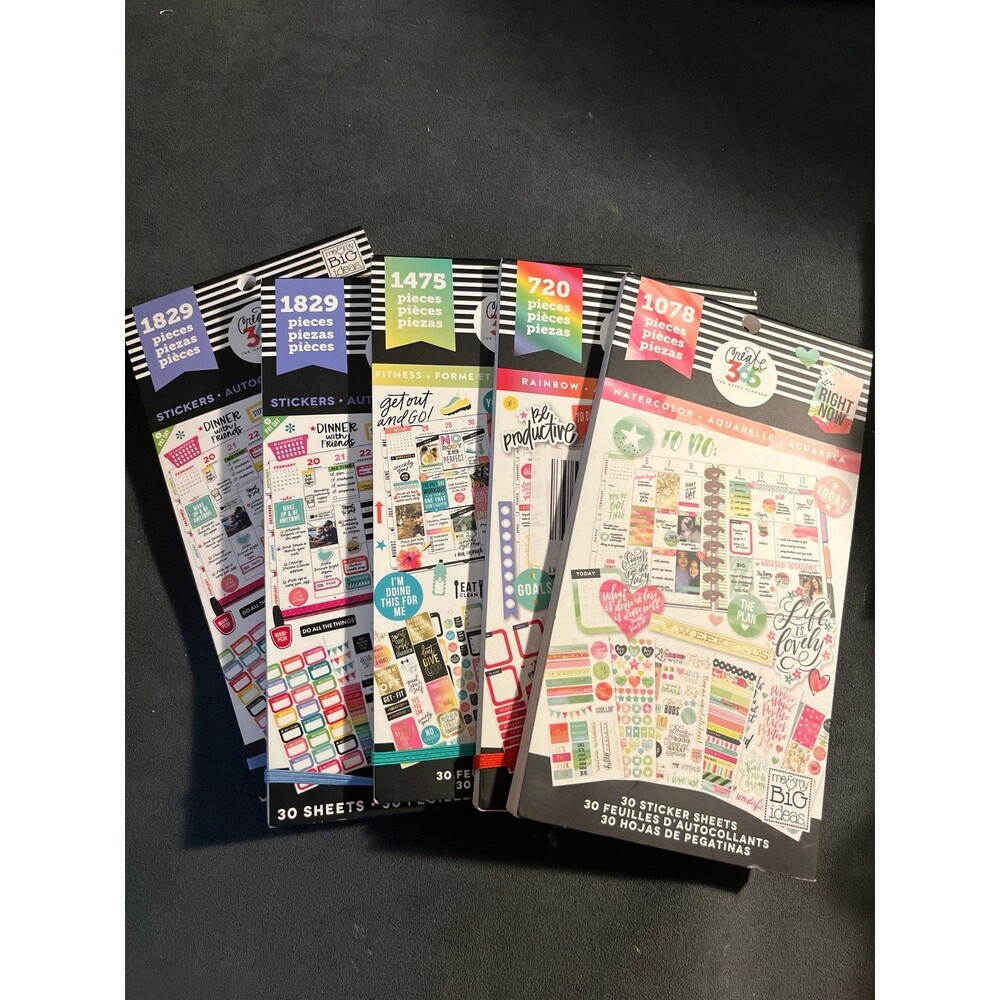 happy planner stickers bundle